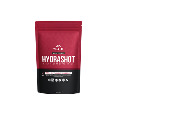 Hydrashot electrolitos en polvo cereza bolsa 15 uds